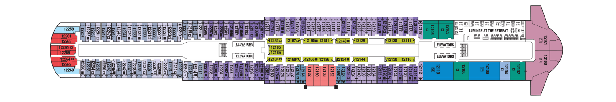 Deck 12 plan